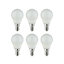 Diall E14 4.2W 470lm Frosted Mini globe Warm white LED Light bulb, Pack of 6