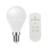 Diall E14 40W LED RGB & warm white Mini globe Dimmable Light bulb