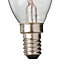 Diall E14 4W 470lm Bent tip candle LED filament Light bulb