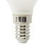 Diall E14 4W 470lm Mini globe Warm white LED Light bulb