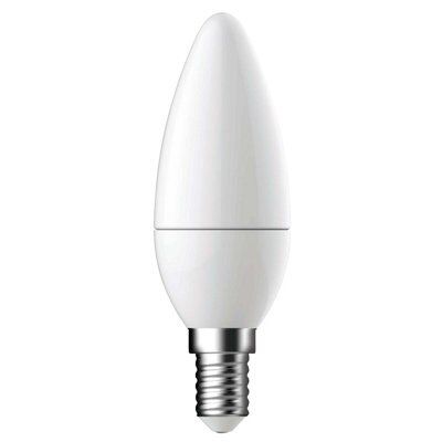 Diall E14 5.9W 470lm Candle LED Dimmable Light bulb