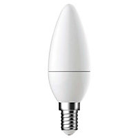 Diall E14 5.9W 470lm LED Light bulb, Pack of 3