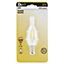Diall E14 5W 470lm Bent tip candle Warm white LED Filament Light bulb