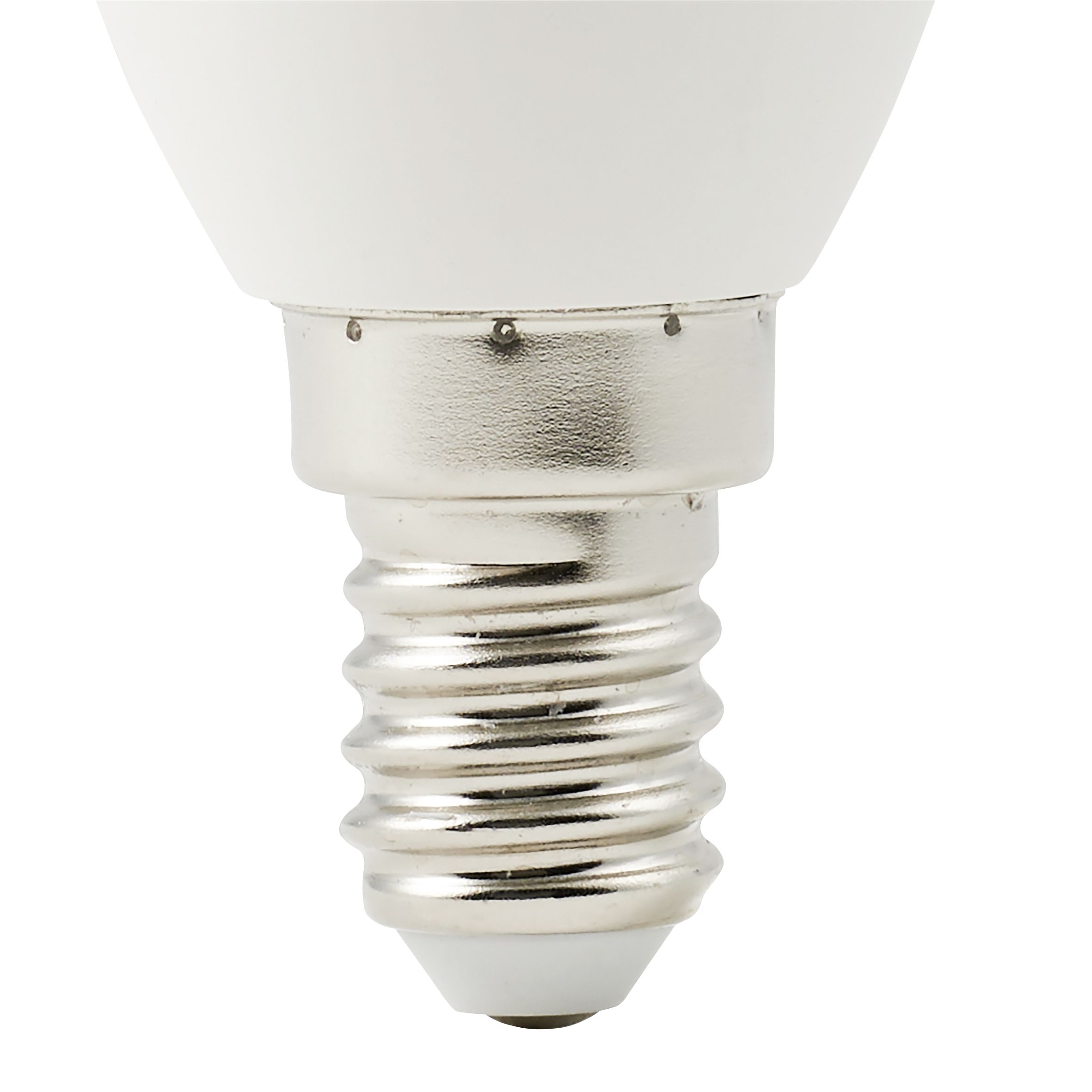Diall E14 6.5W 806lm Frosted Candle Neutral white LED Light bulb - 3