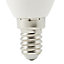 Diall E14 6.5W 806lm Frosted Candle Neutral white LED Light bulb