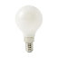 Diall E14 6W 500lm Mini globe Warm white LED Dimmable Light bulb