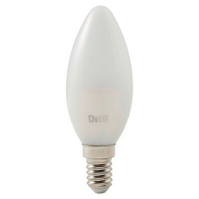 Diall E14 7W 650lm Candle Warm White LED Light Bulb | DIY At B&Q