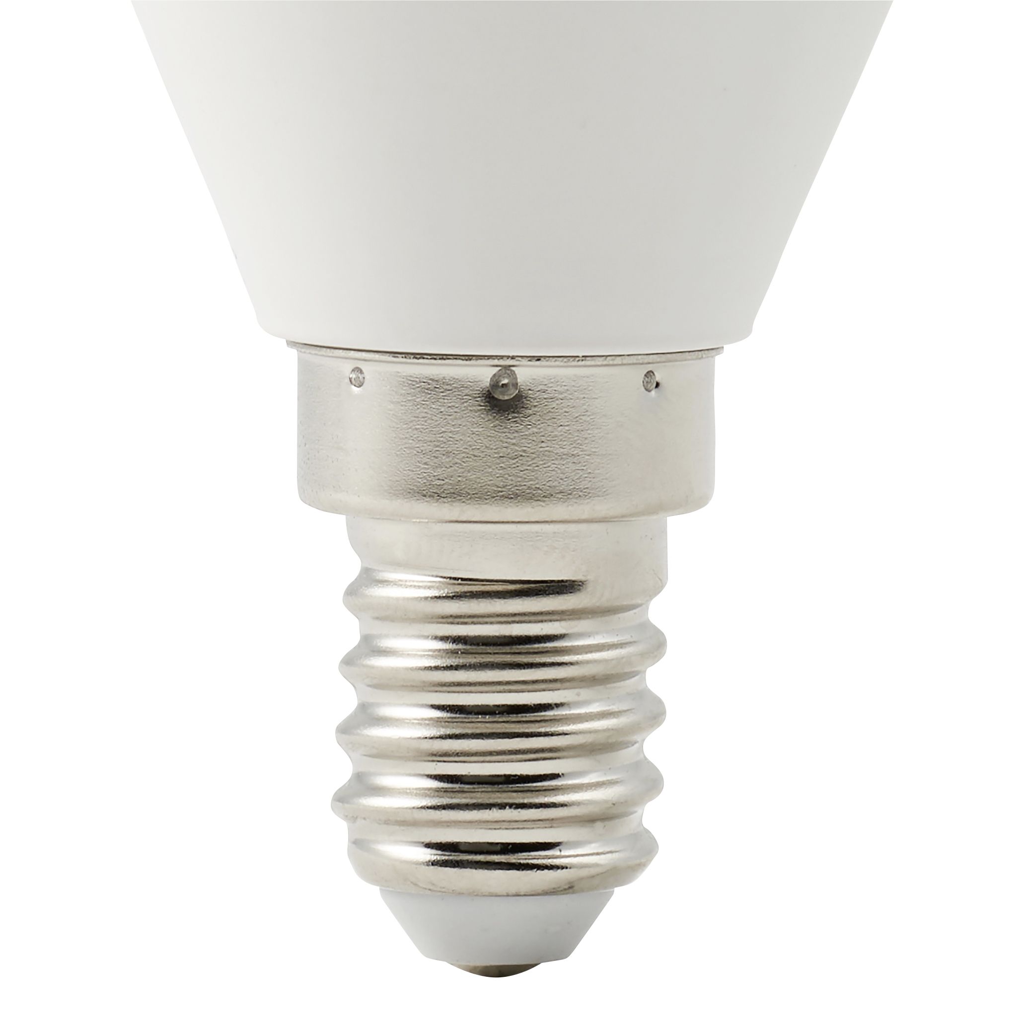 Diall E14 8W 806lm Mini globe Warm white LED Light bulb, Pack of 3