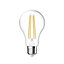 Diall E27 10.5W 1521lm Clear GLS Neutral white LED filament Dimmable Filament Light bulb
