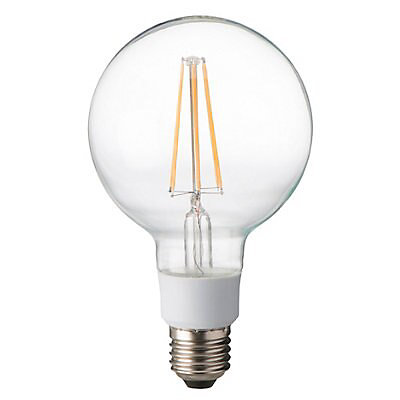 Diall E27 12W 1521lm Globe LED filament bulb | DIY at B&Q