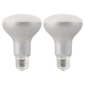 Diall E27 13W 1335lm Reflector Warm white LED Light bulb, Pack of 2