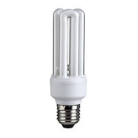 Diall E27 15W 845lm Stick CFL Light bulb, Pack of 4