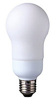Diall E27 18W 1008lm GLS Warm white Fluorescent Light bulb, Pack of 4