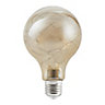 Diall E27 1W 10lm GLS Warm white LED Filament Light bulb