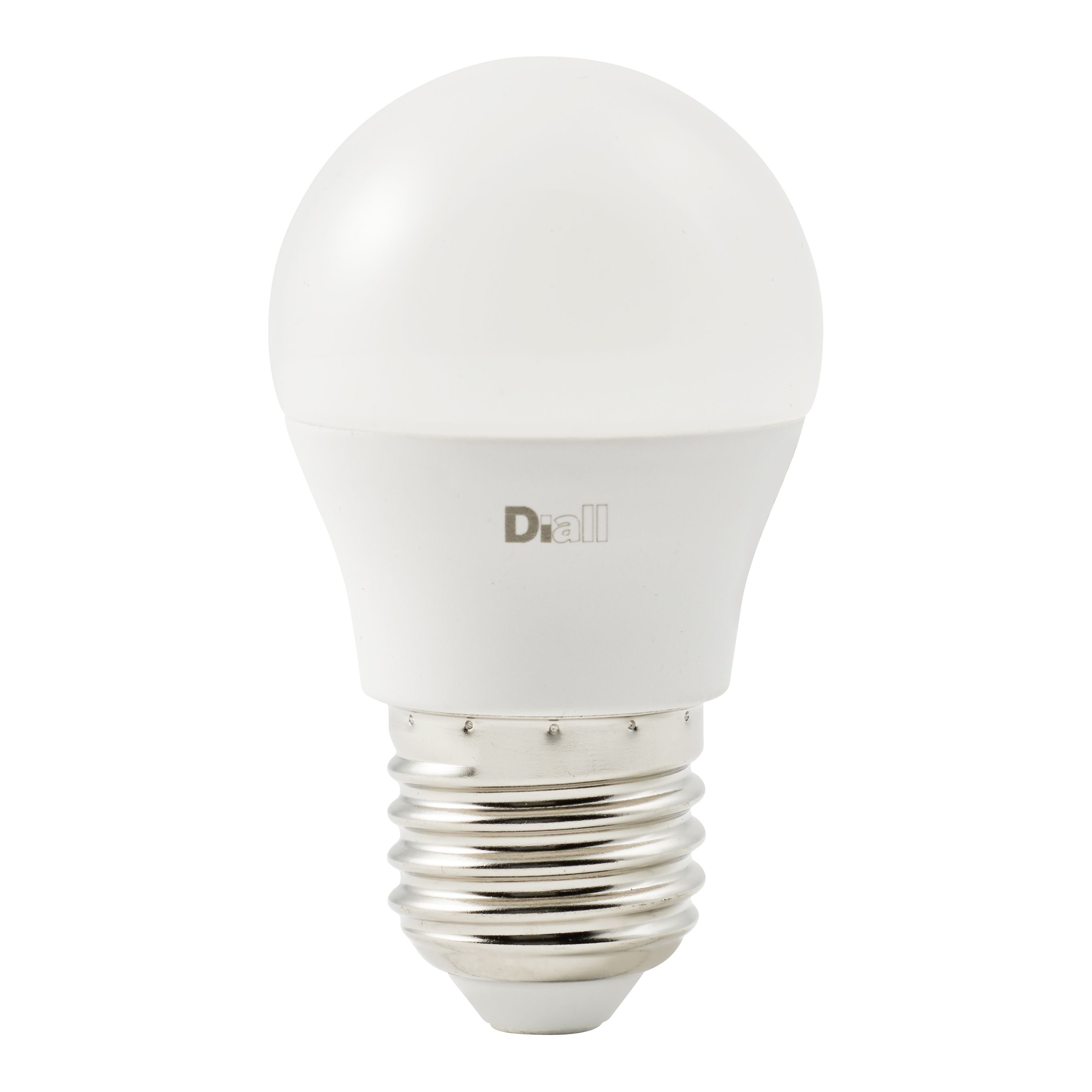 Diall E27 2.2W 250lm Frosted Mini globe Neutral white LED Light bulb