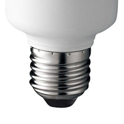 Diall E27 20W 1200lm Stick CFL Light bulb, Pack of 4