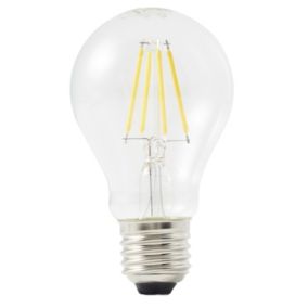 Diall E27 3.4W 470lm GLS Warm white LED filament Light bulb