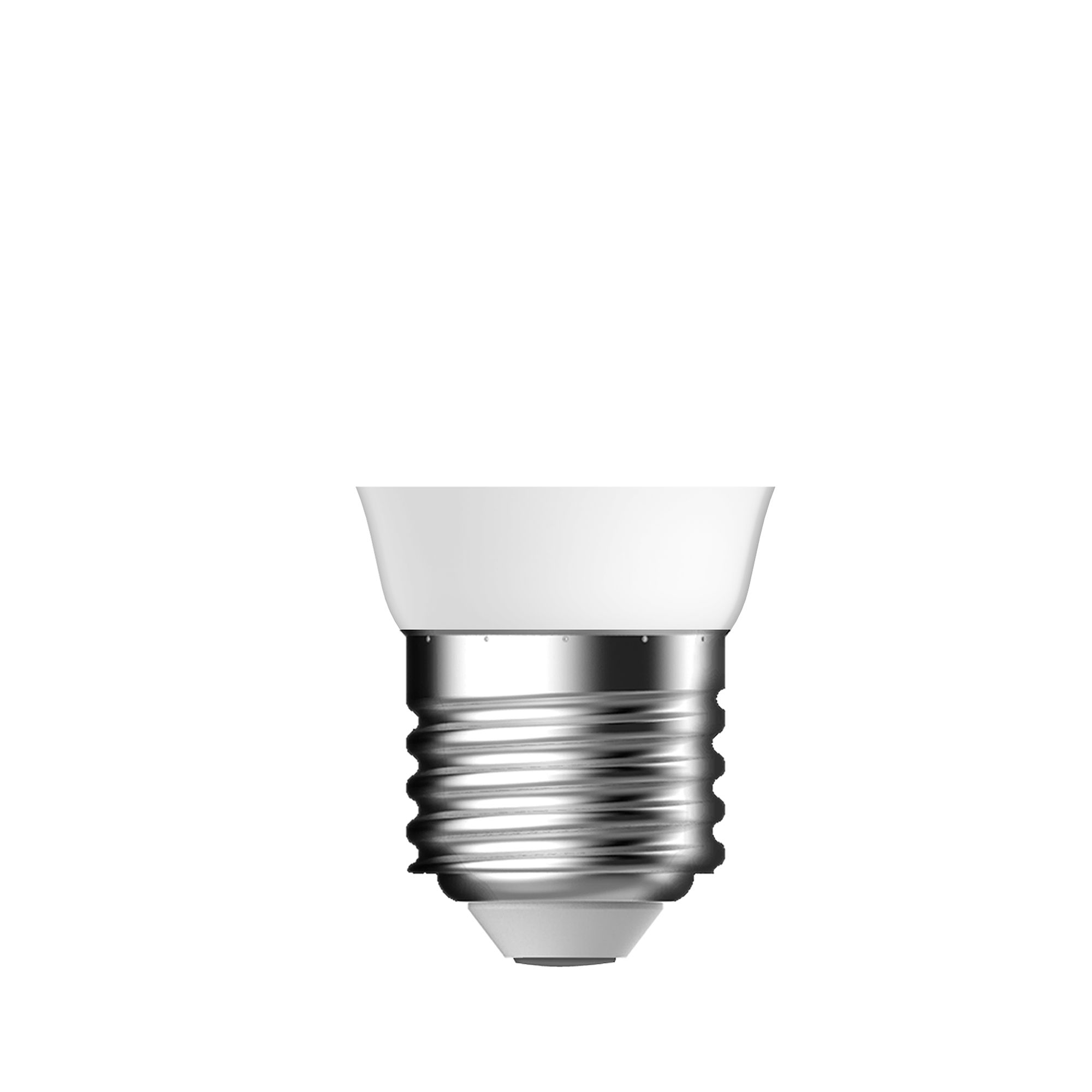 Diall E27 3.4W 470lm Milky Mini globe Warm white LED filament Light bulb