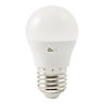 Diall E27 3W 250lm Mini globe Neutral white LED Light bulb