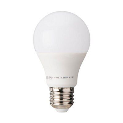 Diall E27 5.8W 470lm LED Light bulb