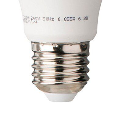 Diall E27 5.8W 470lm LED Light bulb