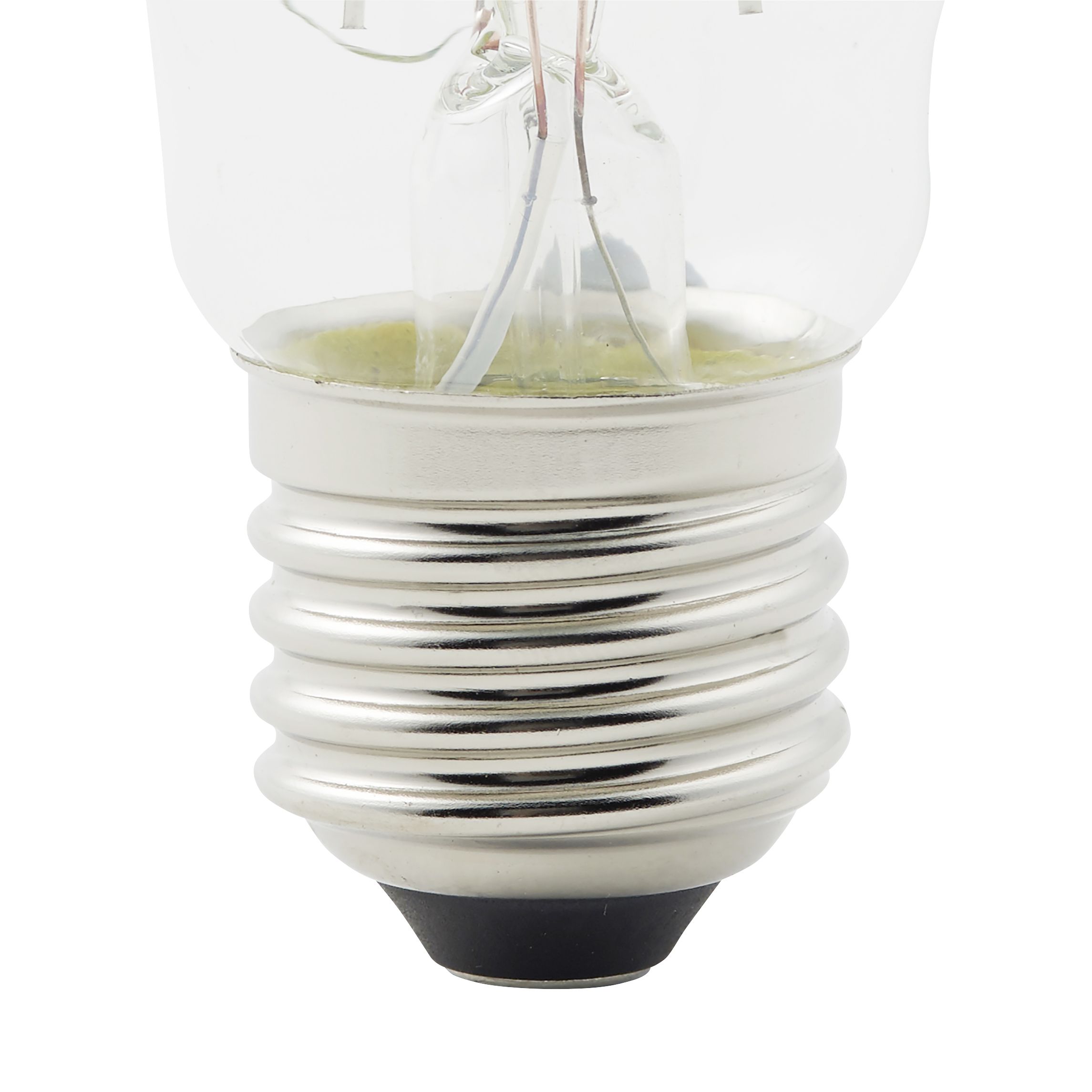 Diall E27 5.9W 806lm Clear GLS Warm white LED filament Dimmable Filament Light bulb, Pack of 3