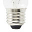 Diall E27 5.9W 806lm Clear GLS Warm white LED filament Light bulb
