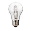 Diall E27 57W Classic Halogen Dimmable Light bulb, Pack of 3