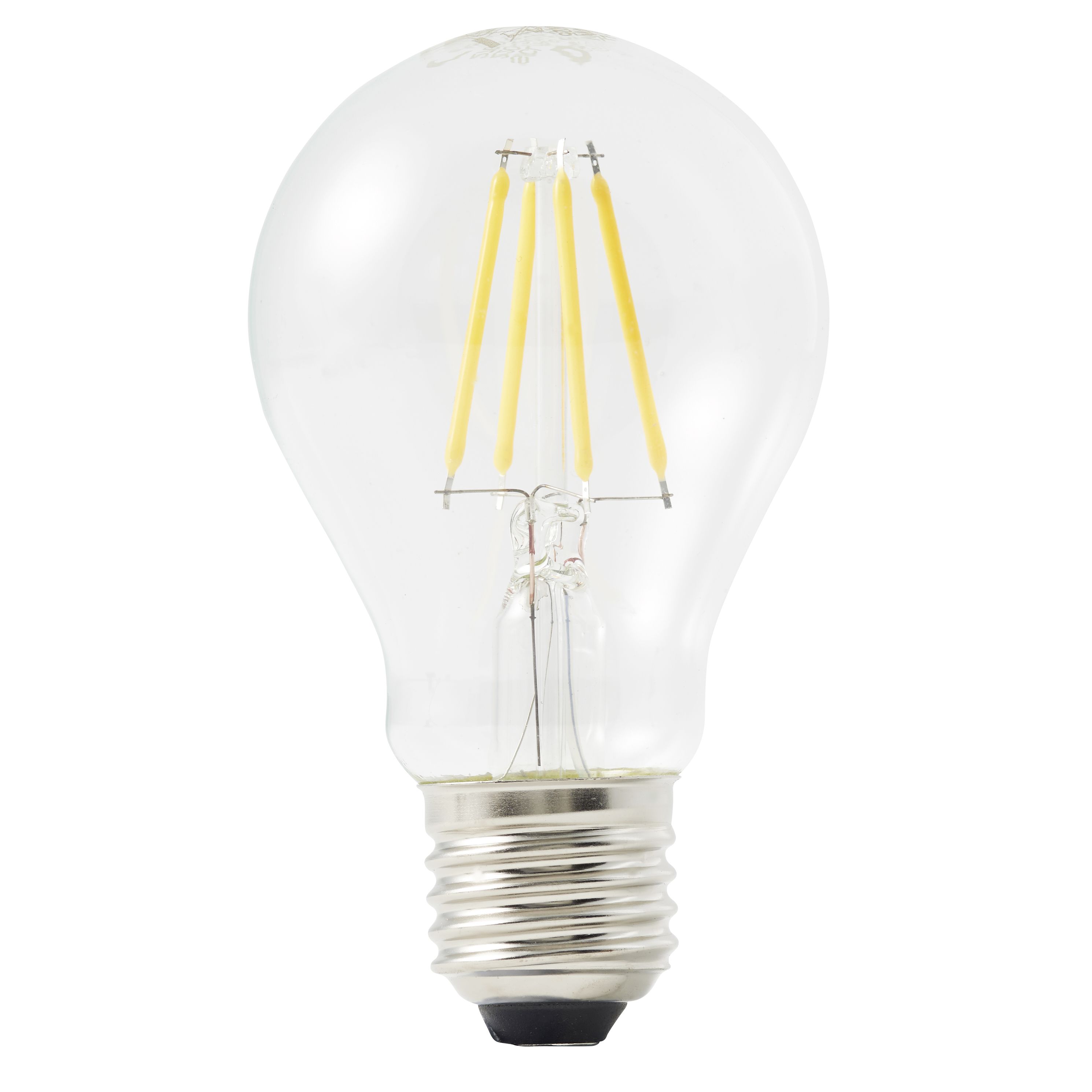 Diall E27 5W 470lm GLS Warm white LED Light bulb