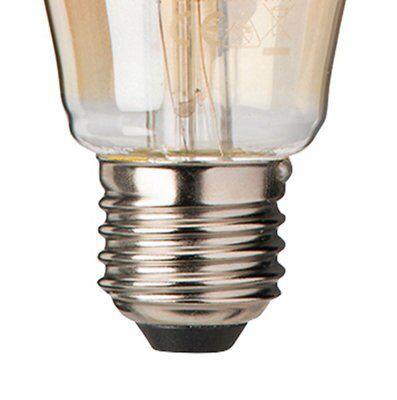 Diall E27 5W 470lm T26 LED filament Light bulb