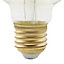 Diall E27 6W 470lm Globe Orange LED Filament Light bulb