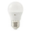 Diall E27 6W 470lm Mini globe Neutral white LED Light bulb