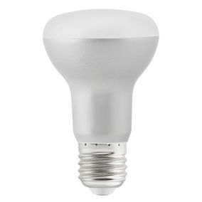 Diall E27 6W 470lm Reflector (R63) Warm white LED Light bulb, Pack of 2