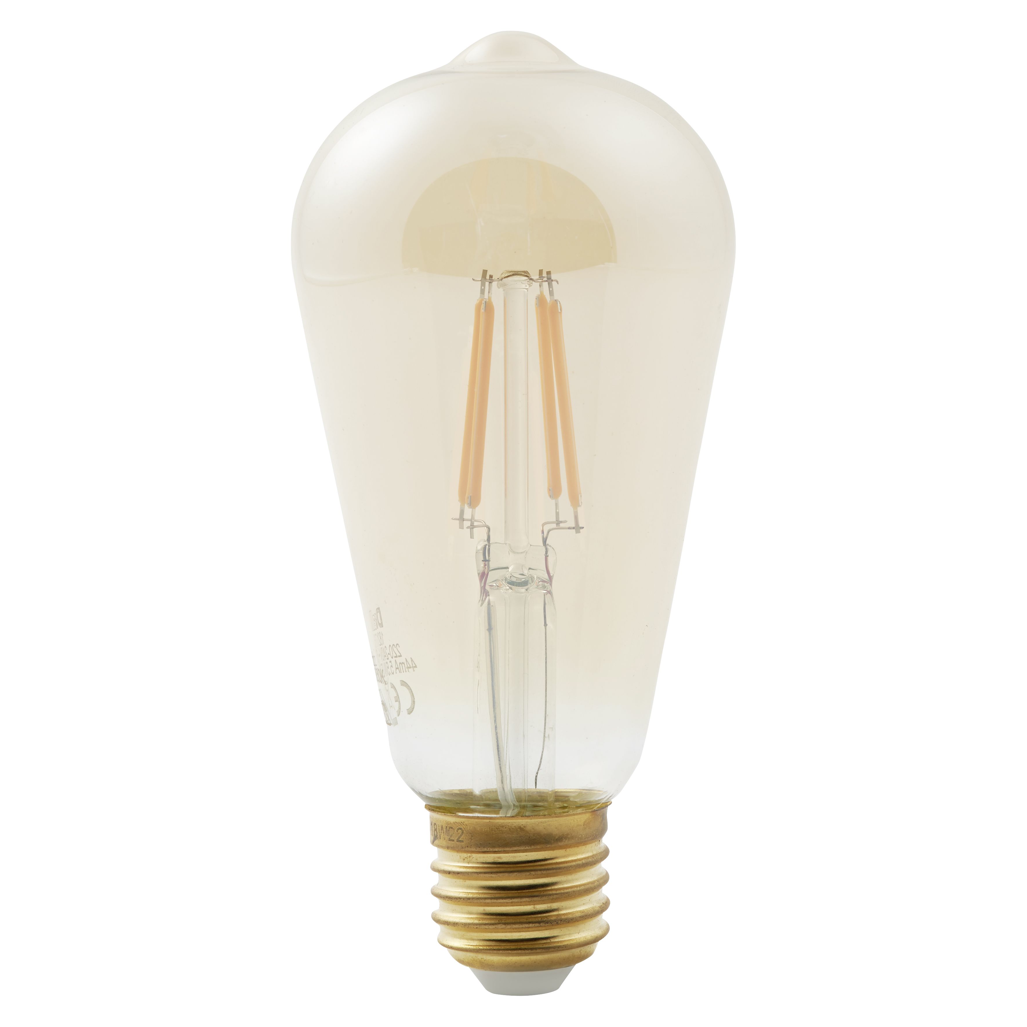 ANTELA Ampoule Connectée Wifi E27 5W ST64 Edison Vintage Lampe à Filament  LED Multicouleurs Blanc Chaud/Froid, Equivalent 45W, Compatible avec Alexa  / Google Home, Verre Ambré, 1PC