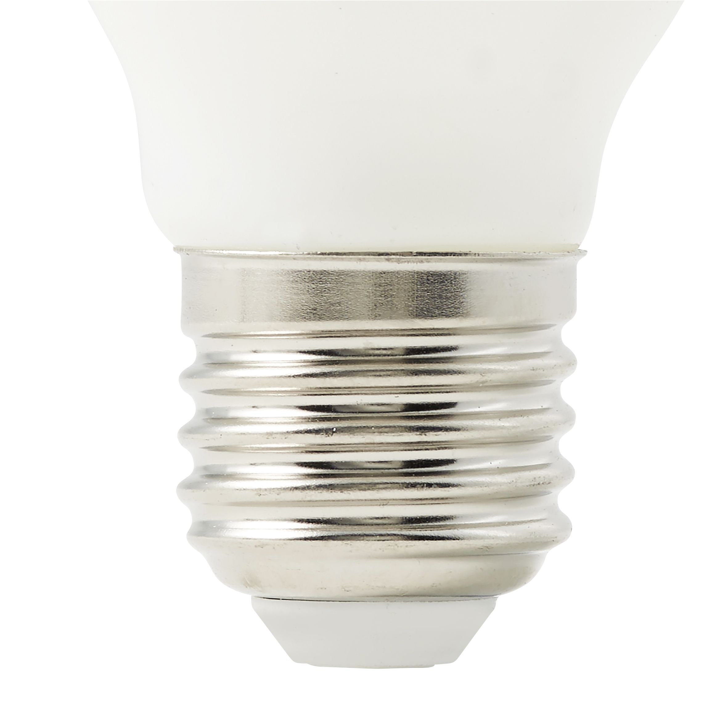 Diall E27 6W 500lm Mini globe Neutral white LED Dimmable Light bulb