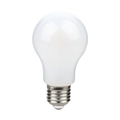 Diall E27 7.2W 806lm 300° Frosted Classic Warm white LED Light bulb