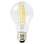 Diall E27 7.8W 1055lm Clear GLS Warm white LED filament Light bulb