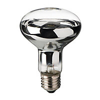 Diall E27 70W Reflector (R80) Halogen Dimmable Light bulb