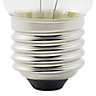 Diall E27 7W 806lm Globe Neutral white LED Filament Light bulb