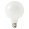 Diall E27 7W 806lm Globe Neutral white LED Light bulb