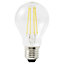 Diall E27 7W 806lm GLS Warm white LED Light bulb