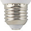 Diall E27 8W 806lm Frosted GLS Neutral white LED Light bulb, (D)6.15cm White of 1