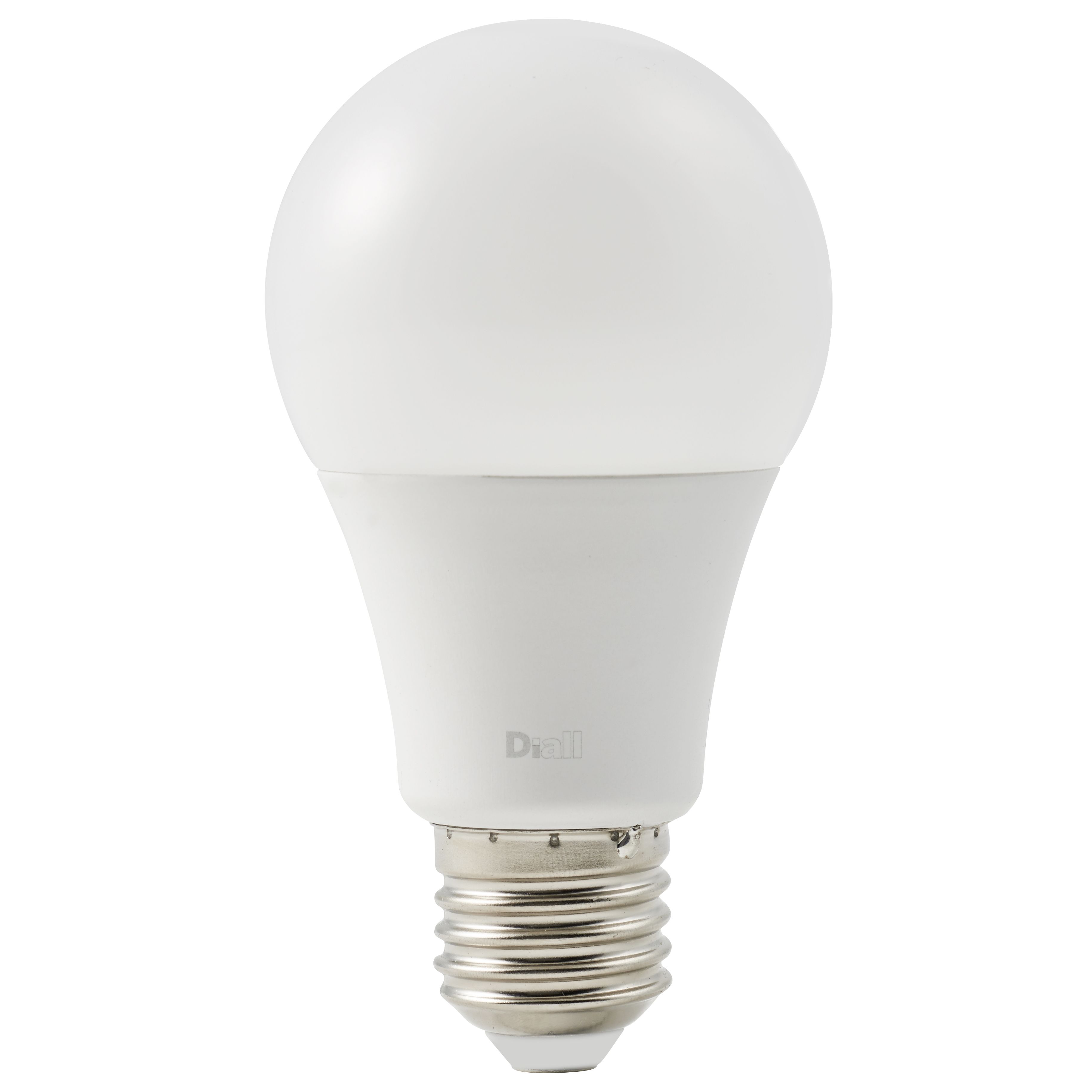 Diall E27 9W 250lm GLS LED Light bulb