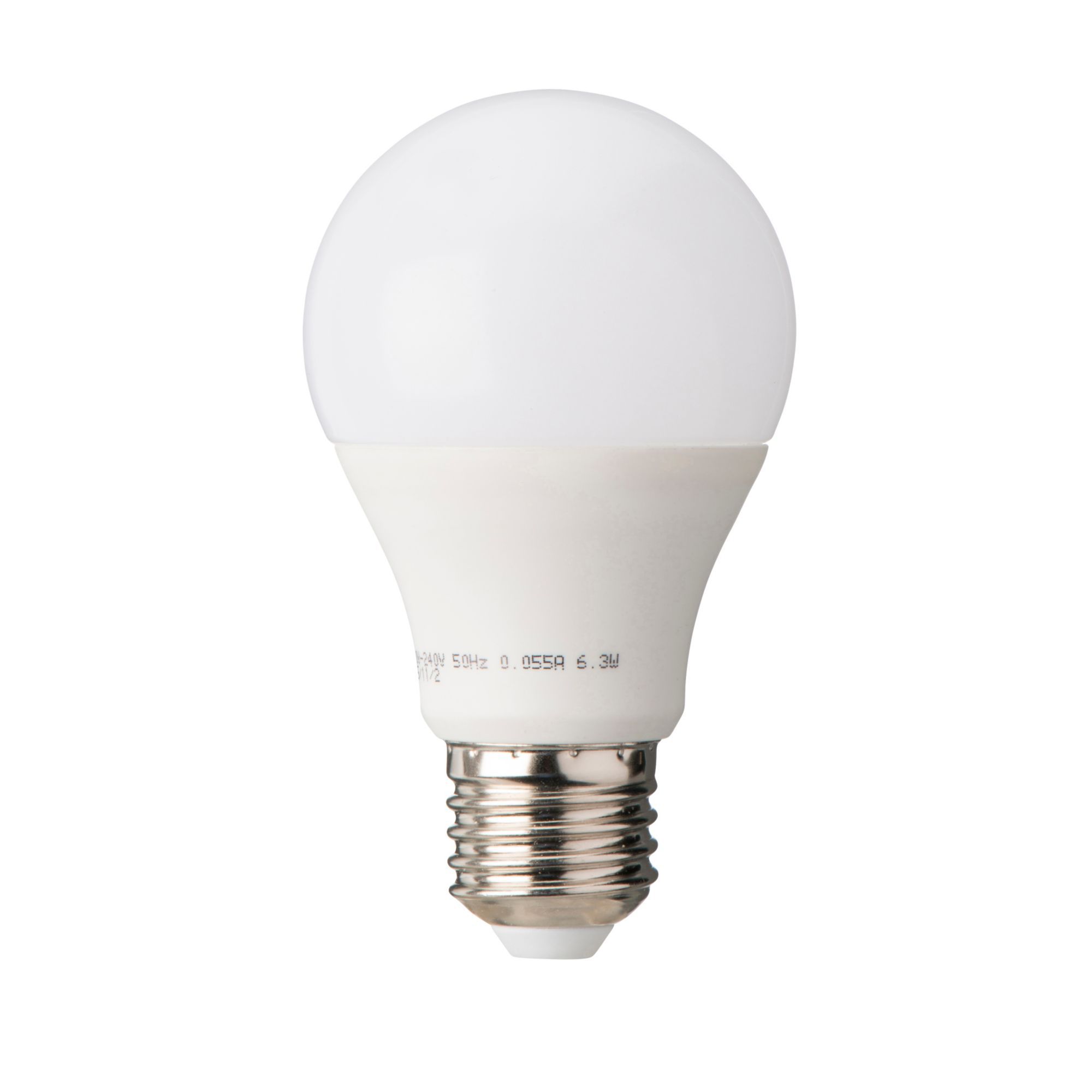 Diall E27 Classic LED Light bulb, Pack of 3