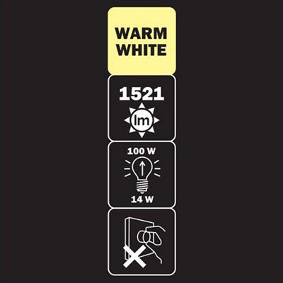 Diall E27 Classic LED Light bulb