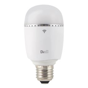 Diall E27 LED Warm white GLS Smart Light bulb