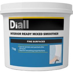 Diall Fine finish Ready mixed Finishing plaster, 7kg Tub