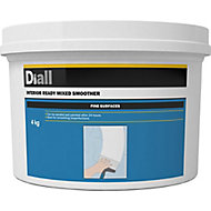 Diall Fine finish Ready mixed Smoothover finishing plaster, 4kg