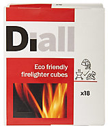 Diall Firelighters 438g, Pack of 18