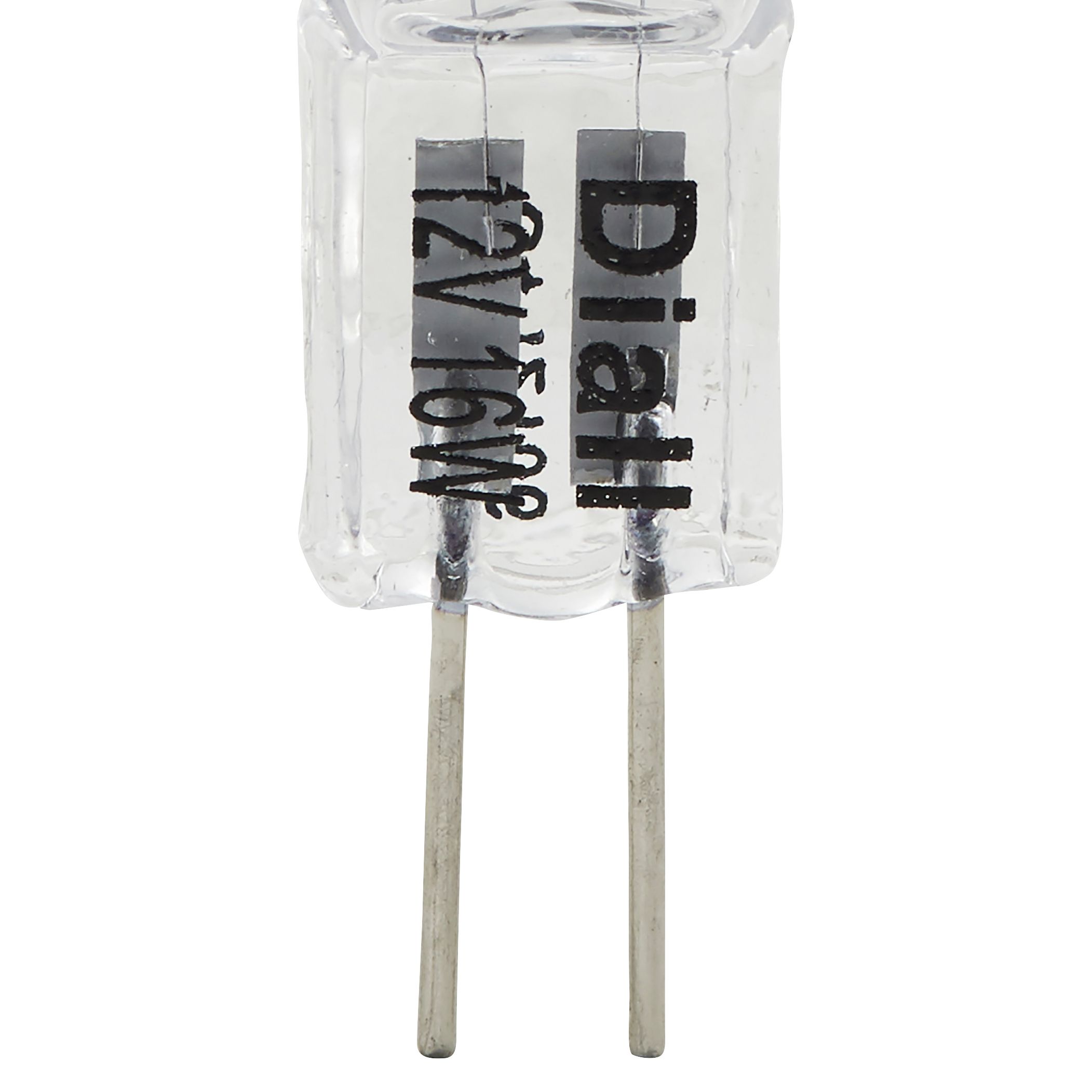 Diall G4 16W Warm white Halogen Dimmable Light bulb, Pack of 4